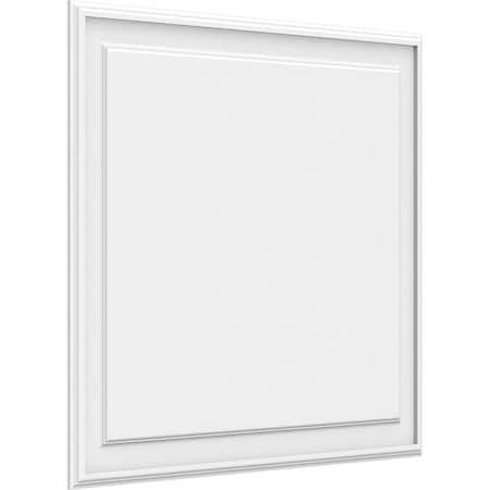 Ekena Millwork Legacy Raised Panel Decorative Wall Panel, 36"W x 32"H x 5/8"P WALP36X32X062LEG